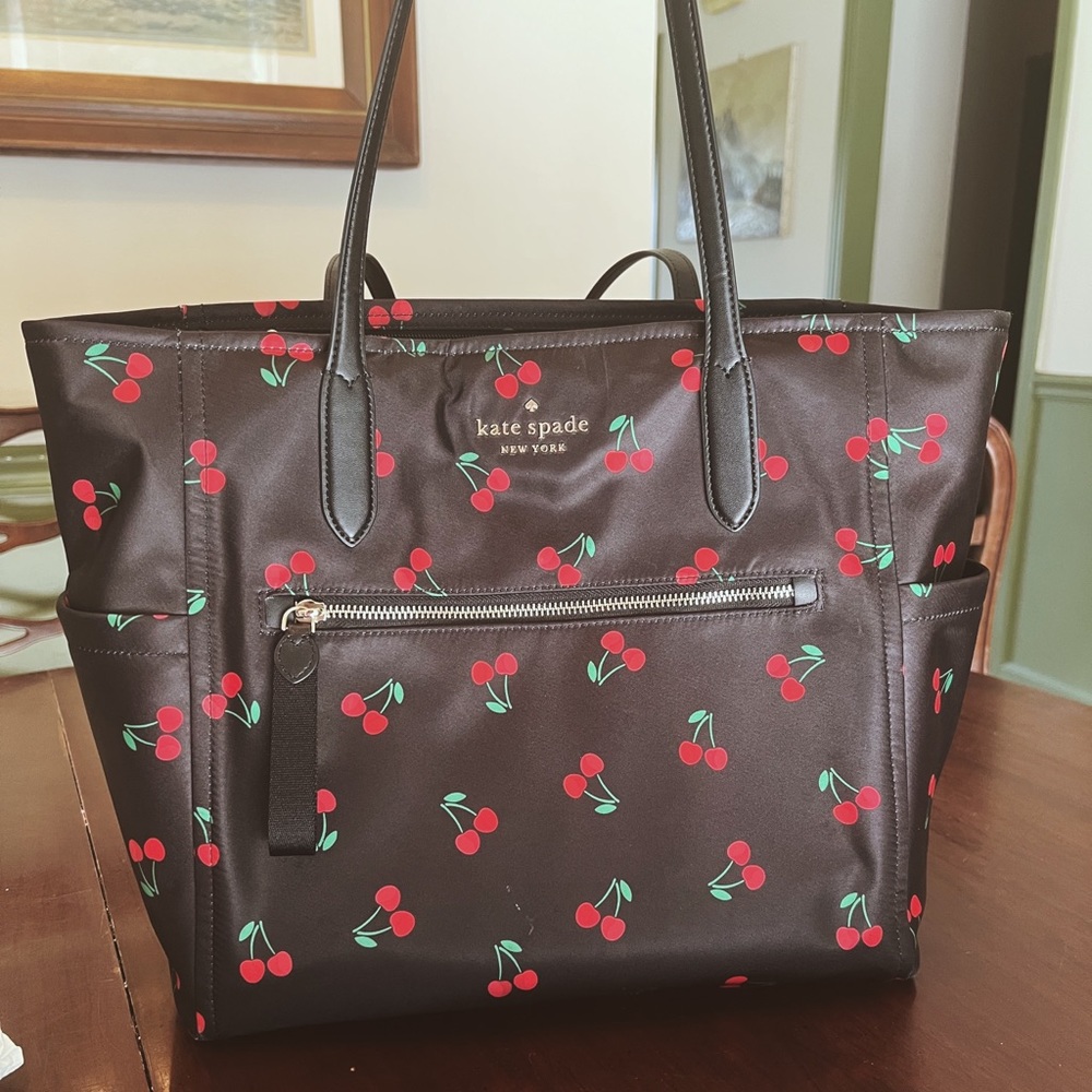KATE SPADE Chelsea large cherry tote